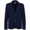 Giacca in cotone blu - L