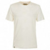 T-shirt in lino bianco - XL