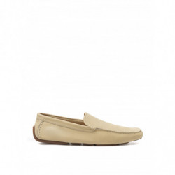 Mocassino Beige in Camoscio...