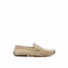 Mocassino College beige in pelle scamosciata - EU42.5/US9