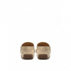 Mocassino College beige in pelle scamosciata - EU42.5/US9