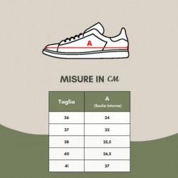 Scarpe da ginnastica in pelle rosa - EU37/US7