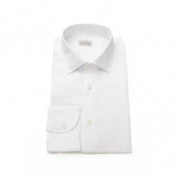 Camicia bianca slim con...