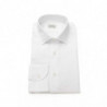 Camicia bianca slim con colletto francese - 4XL