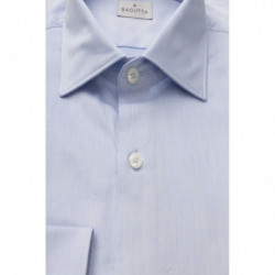 Camicia Elegante in Cotone con Collo Francese di Bagutta - 4XL