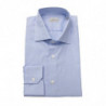 Eleganza Bagutta: Camicia collo francese azzurra - L