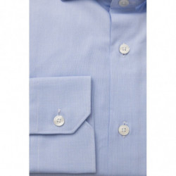 Eleganza Bagutta: Camicia collo francese azzurra - L