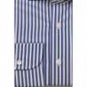 Camicia Bagutta in cotone con collo francese - Vestibilità media - 4XL