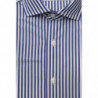 Camicia Bagutta in cotone con collo francese - Vestibilità media - 4XL