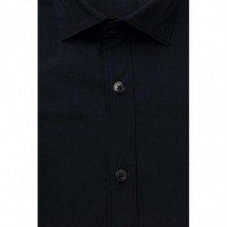 Eleganza Bagutta: Camicia collo francese dalla vestibilità slim - 4XL