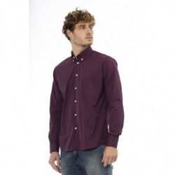 Camicia Baldinini Trend in misto cotone bordeaux - L