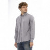 Camicia Baldinini Trend Chic in cotone grigio - 4XL