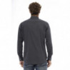 Camicia Baldinini Trend Chic in cotone grigio - L