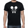 T-shirt maglietta Mickey Mouse Fuck Topolino - Nera - Taglia L