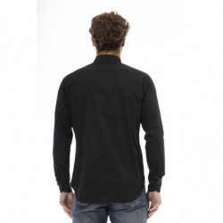Camicia Baldinini Trend Elegante in cotone nero - 4XL
