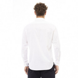 Camicia Baldinini Trend in cotone ed elastan bianco fresco - M