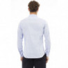Baldinini Trend Elegance: Camicia Italiana Azzurra - XL