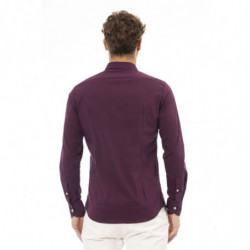 Camicia Baldinini Trend Chic con colletto italiano rosso - 4XL