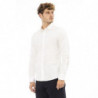 Camicia italiana bianca frizzante Baldinini Trend - S