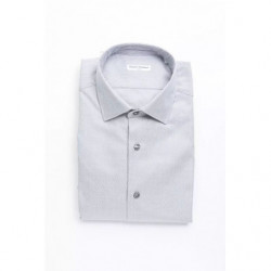 Camicia in cotone beige - L