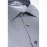 Camicia in cotone blu - S