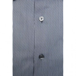Camicia in cotone blu - S