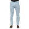 Jeans e pantaloni in cotone azzurro - W35