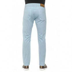 Jeans e pantaloni in cotone azzurro - W36