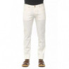 Jeans e pantaloni in cotone bianco - W35