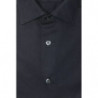 Camicia in cotone nero - XXL