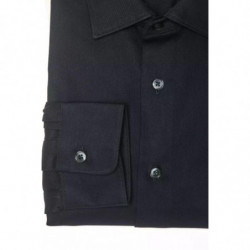 Camicia in cotone nero - XXL