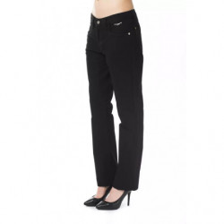 Jeans e pantaloni in cotone nero - W36