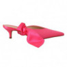 Scarpe décolleté tacco forma gattino pelle rosa - EU36/US5.5