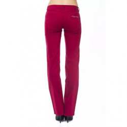 Jeans e pantaloni in cotone rosso - W29