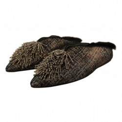 Scarpe slip-on impreziosite...