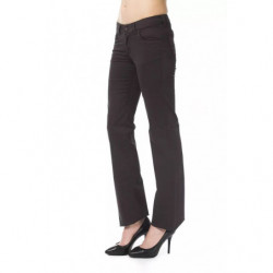 Jeans e pantaloni in cotone marrone - W32
