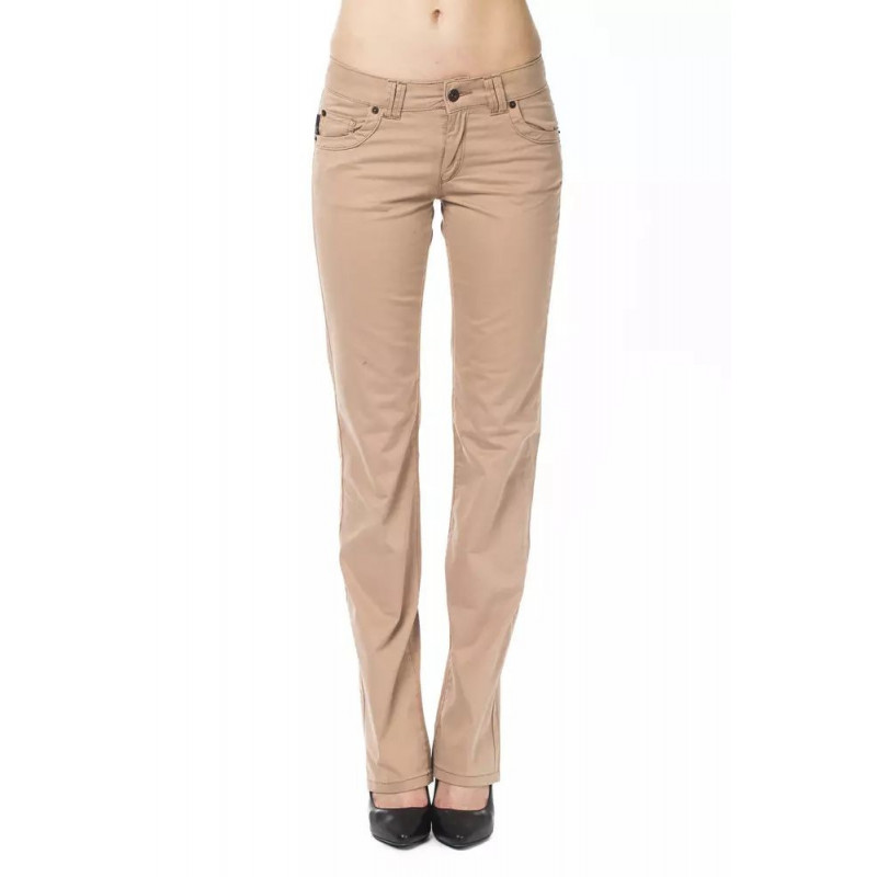 Jeans e pantaloni in cotone beige - W28