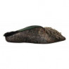 Scarpe slip-on impreziosite in pelle jacquard dorata - EU37/US6.5