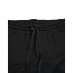Pantaloni sportivi da uomo con logo jogger in cotone nero - IT54 - XL