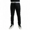 Pantaloni jogger da uomo skinny in nylon a strisce nere - IT48 - M