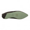 Scarpe slip-on impreziosite in pelle jacquard dorata - EU37/US6.5