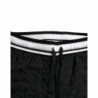 Pantaloni jogger da uomo skinny in nylon a strisce nere - IT48 - M