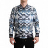 Giubbotto bomber con stampa logo multicolor - IT52 - L