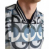 Giubbotto bomber con stampa logo multicolor - IT52 - L