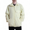 Parka con zip intera e colletto in nylon giallo - IT50 - L