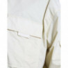 Parka con zip intera e colletto in nylon giallo - IT50 - L