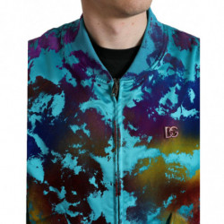 Bomber con zip multicolore Splash - IT50 - L