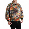 Bomber in poliestere astratto multicolore - IT50 - L