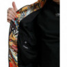 Bomber in poliestere astratto multicolore - IT50 - L