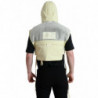 Giacca gilet sportivo con cappuccio in nylon giallo - IT48 - M